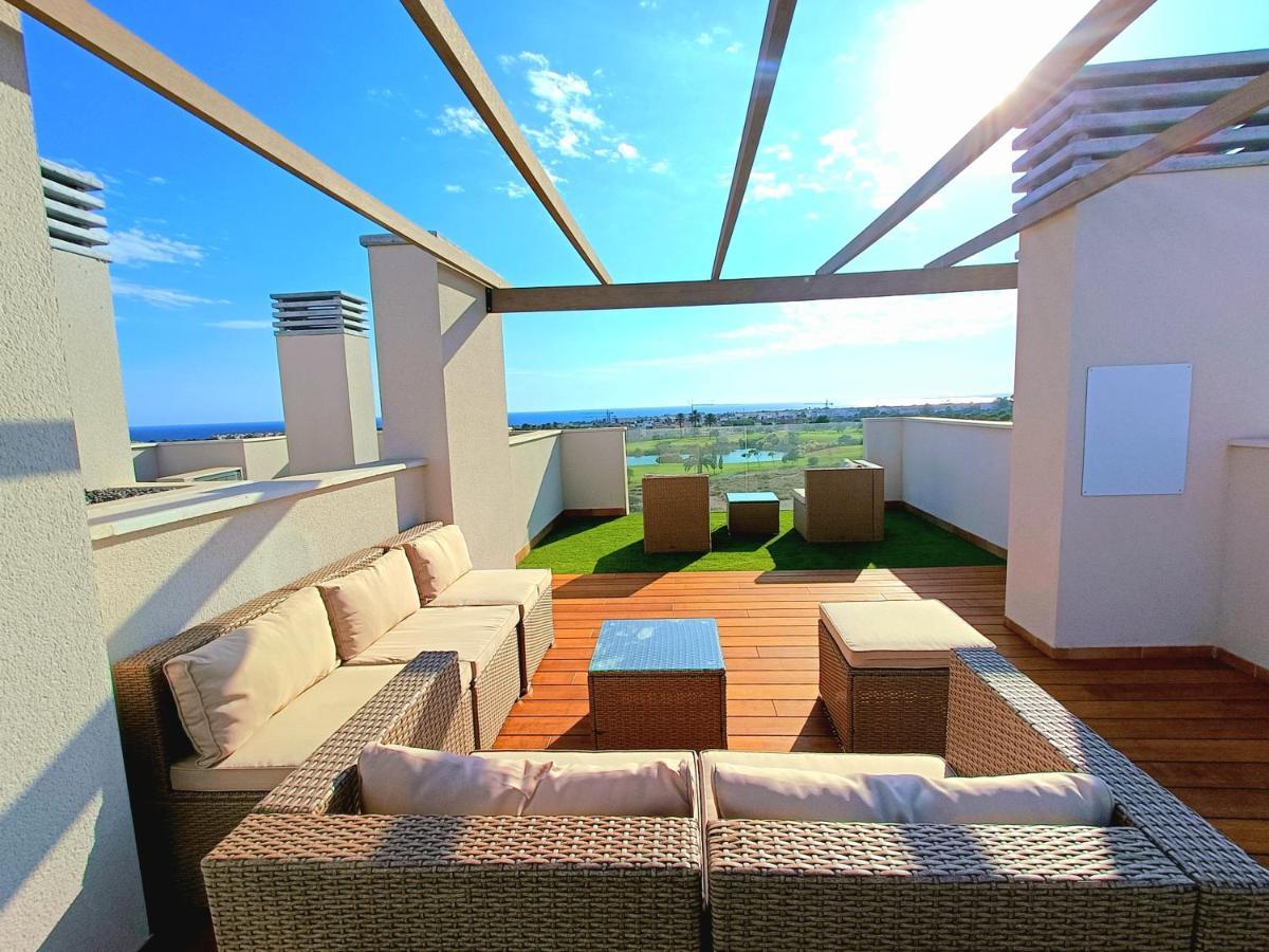 Nuevo Atico Toyo. Vistas Al Mar, Terraza, Solarium, Piscina, A/A, Wifi Y Garaje Apartment El Toyo Exterior photo
