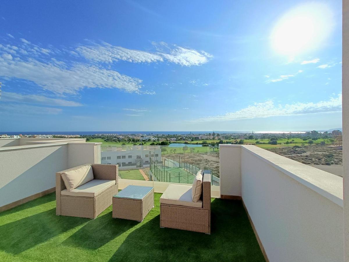 Nuevo Atico Toyo. Vistas Al Mar, Terraza, Solarium, Piscina, A/A, Wifi Y Garaje Apartment El Toyo Exterior photo